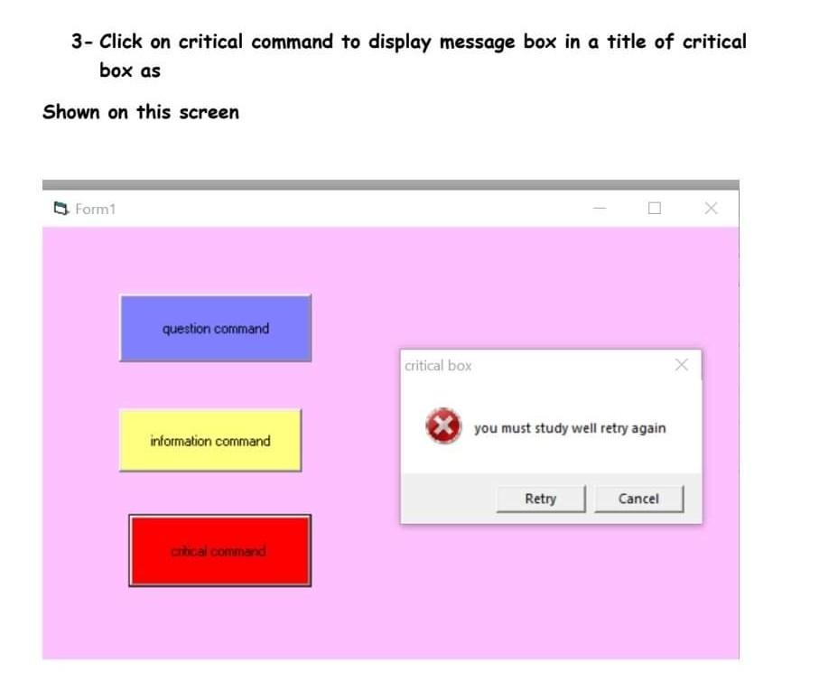 Solved Assignment Two Write Visual Basic Code For The Chegg
