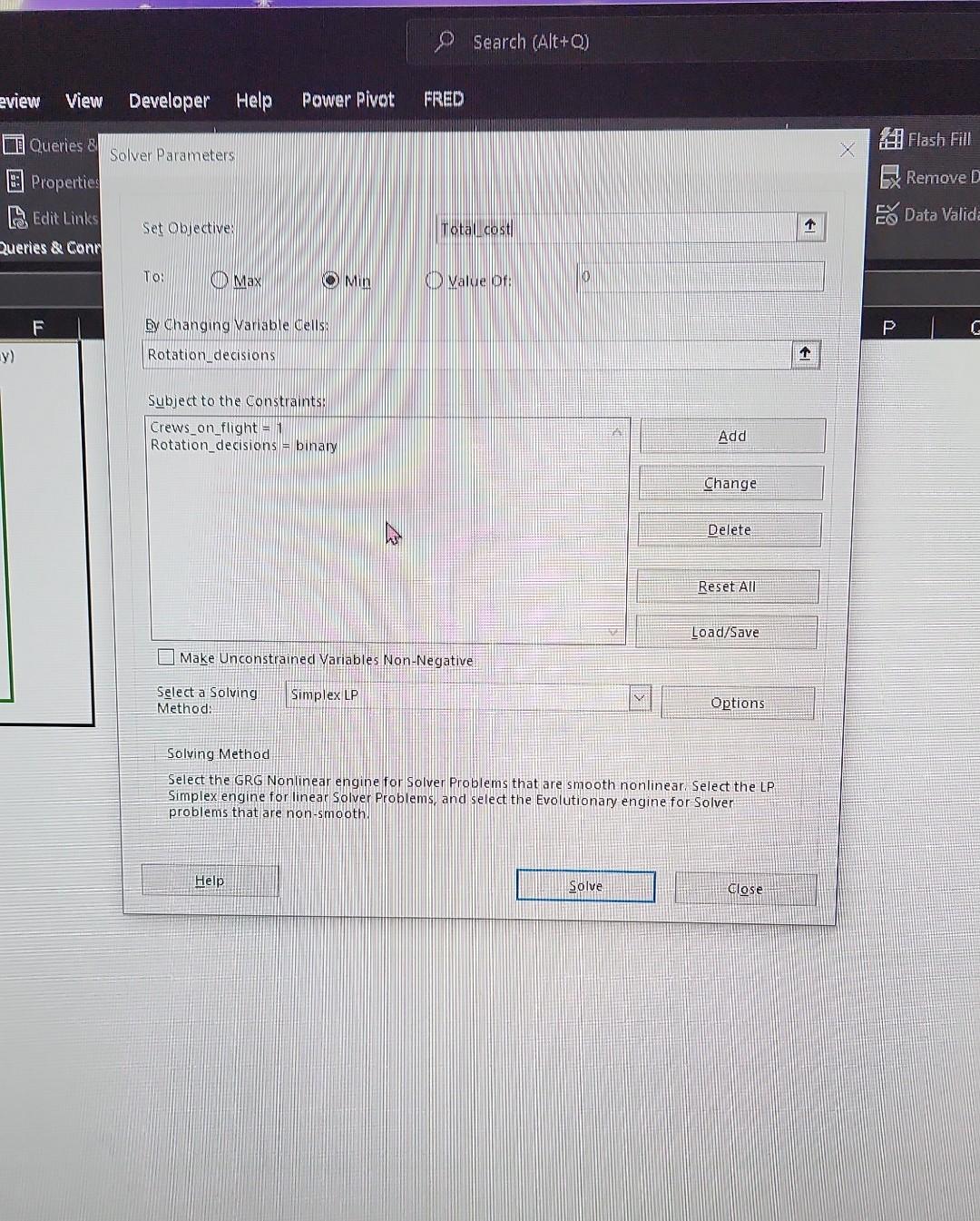 Crew Rotation Software Solved Use solver to determine the best crew rotation for | Chegg.com