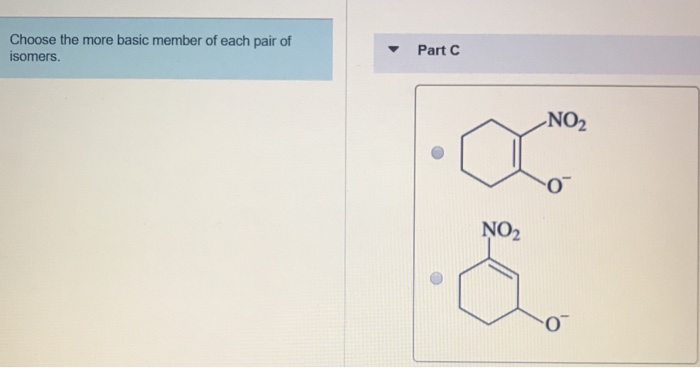 Solved Choose the more basic member of each pair of | Chegg.com