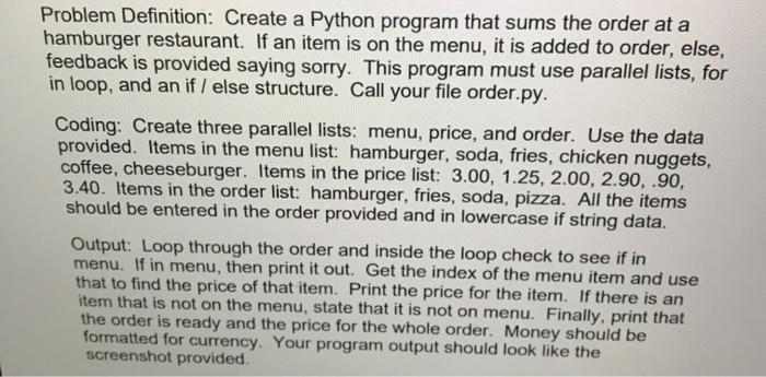 Solved Hello could you solve this practice program for my | Chegg.com