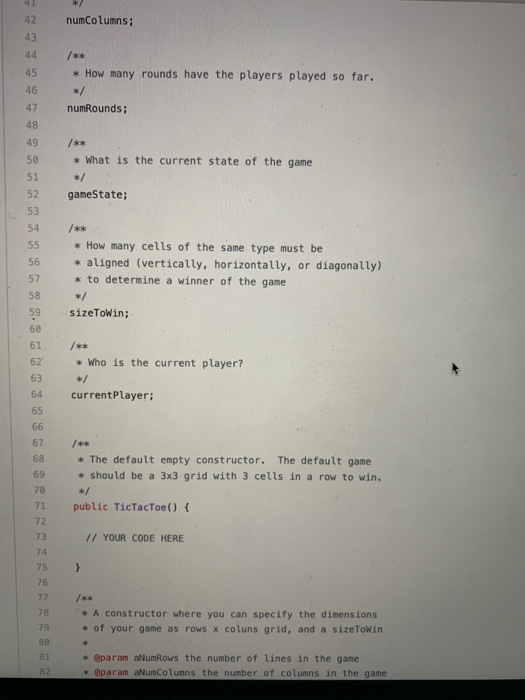 Solved PLS HELP ME WITH THIS JAVA CODE OF GAME X's AND | Chegg.com