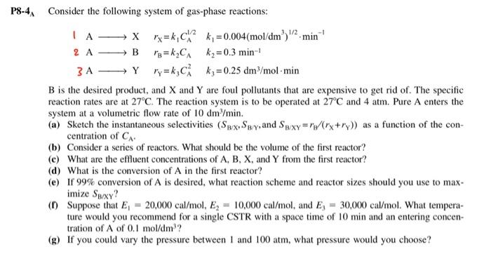 Solved Ia X2 A B3a Yrx K1ca1rb K2cary K3ca2k1 0 004