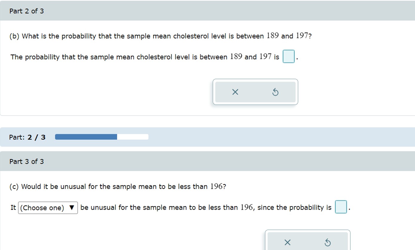 Solved Part 2 ﻿of 3(b) ﻿What is the probability that the | Chegg.com