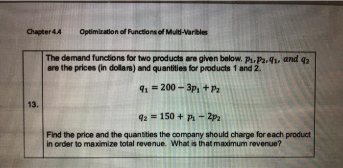 Solved A Company Manufactures Two Types Of Products A And B. | Chegg.com