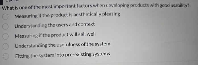 Solved What is one of the most important factors when | Chegg.com