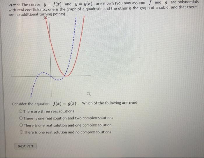 Solved Part 1 of 2 This problem has two parts. Part 1: The | Chegg.com