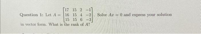 Solved How do I solve this question? | Chegg.com