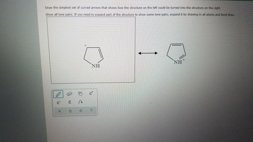 Solved Draw the simplest set of curved arrows that shows how | Chegg.com