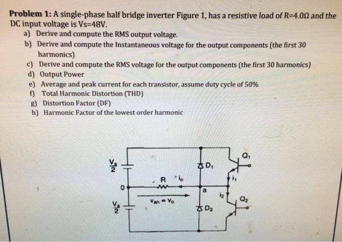 Solved Power Electronics:Can You Please Write Answers In | Chegg.com