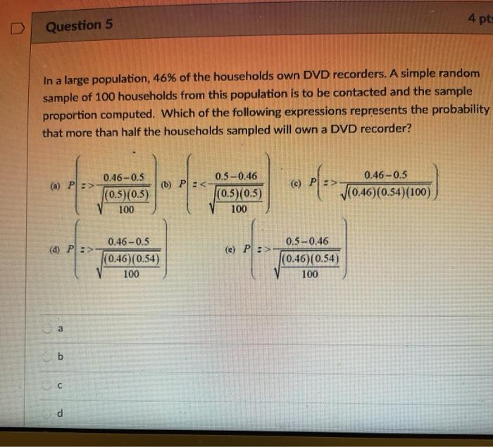 Solved Question 1 4 pts Consider the salaries of employees | Chegg.com