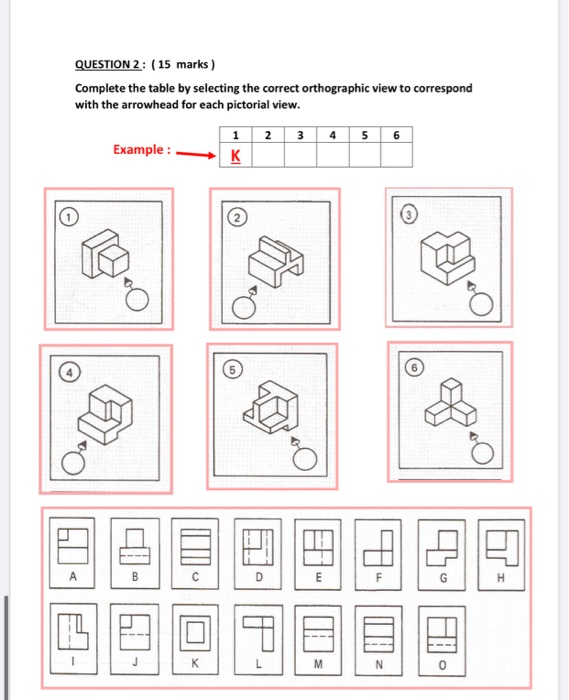 Solved QUESTION 2: (15 marks) Complete the table by | Chegg.com