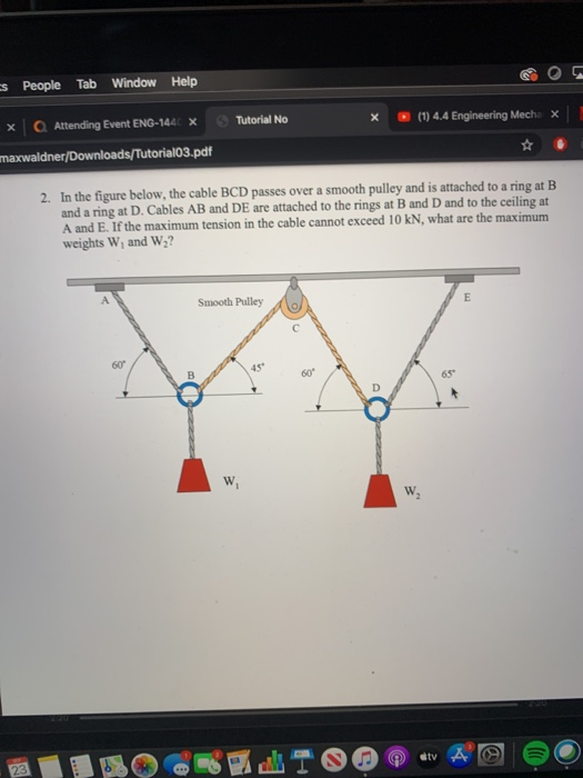 Solved S People Tab Window Help Tutorial No 1 4 4 Engin Chegg Com