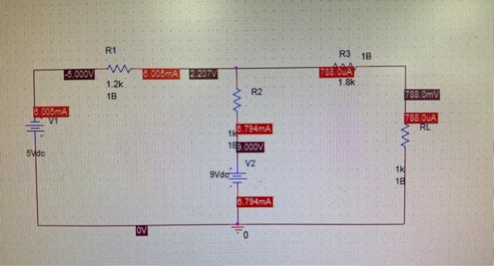 Solved On ORCAD, attach a RL=1 K load resistor (RL) to the | Chegg.com