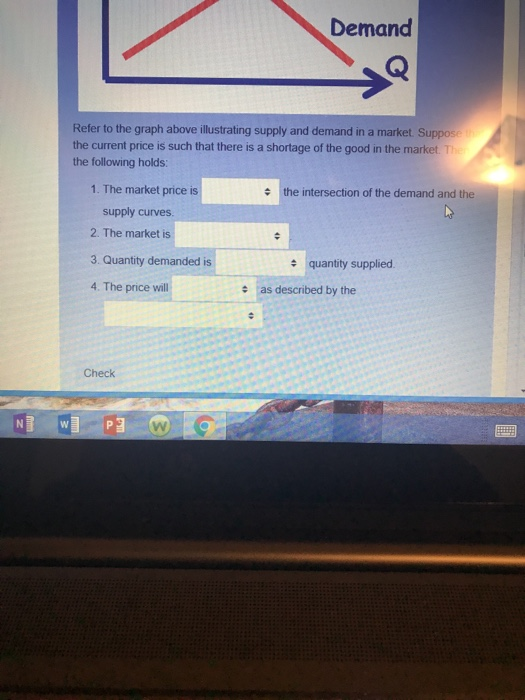 Solved Supply Demand Refer to the graph above illustrating | Chegg.com