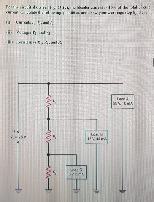 Solved For the circuit shown in Fig. Q1(b), what values | Chegg.com
