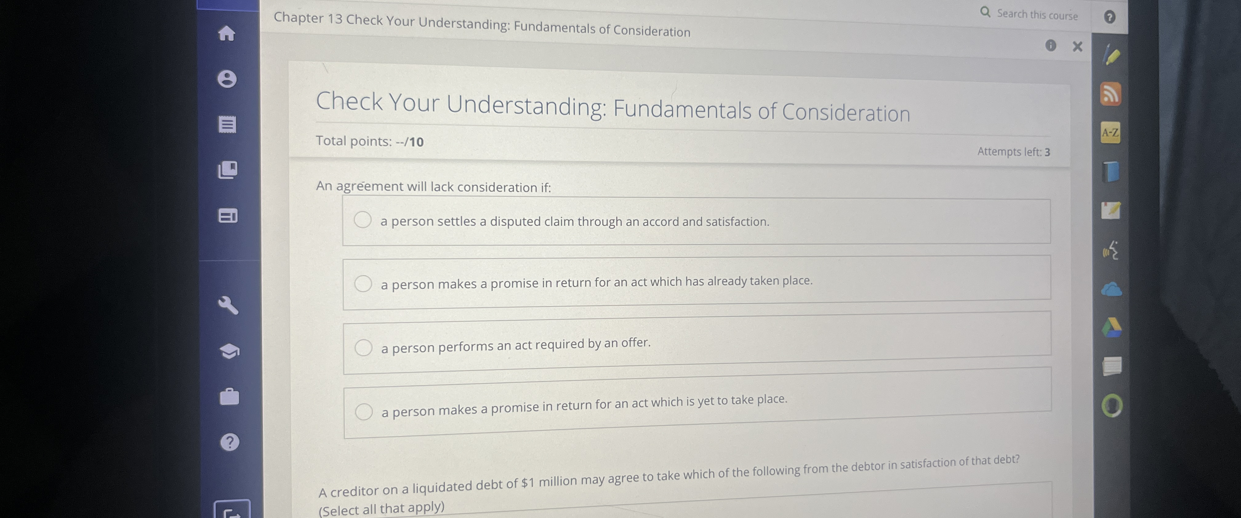 Solved Chapter 13 ﻿Check Your Understanding: Fundamentals of | Chegg.com