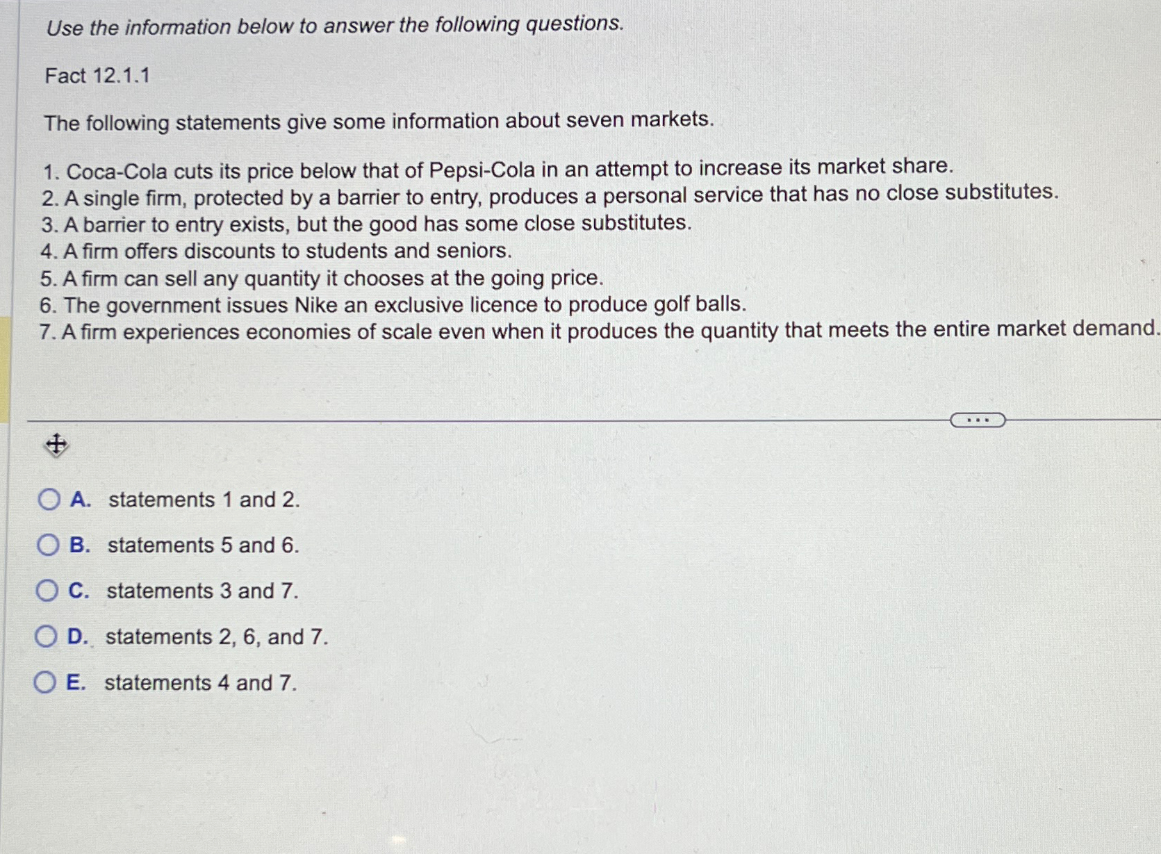 Solved Use the information below to answer the following | Chegg.com