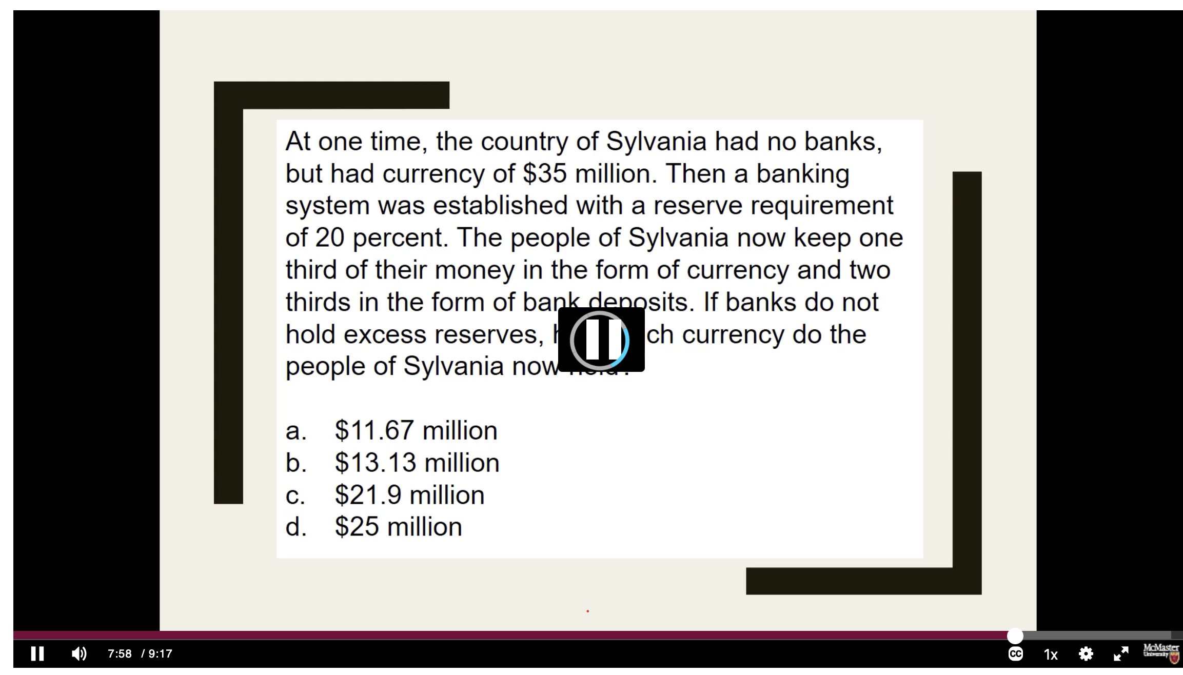 Solved At one time, the country of Sylvania had no banks,but | Chegg.com