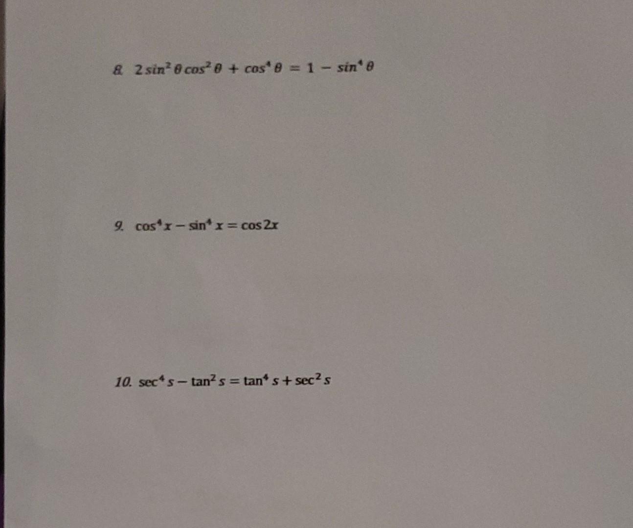 solve sin 2 theta cos theta 1 4