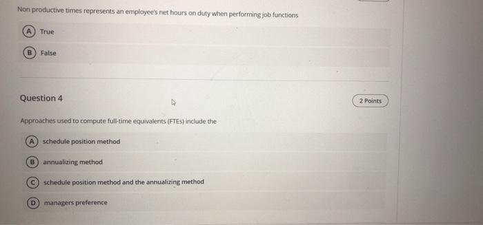 Solved Deta Question 1 2 Points EL As 22 S The manager needs | Chegg.com