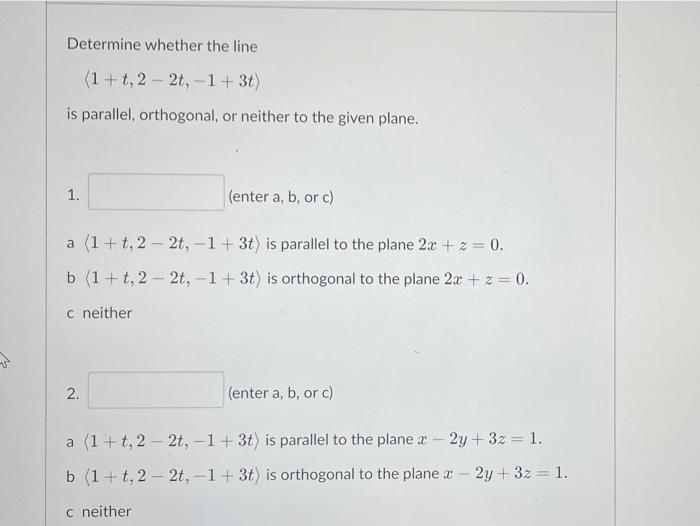 Solved Write the equation of the plane with a normal vector | Chegg.com