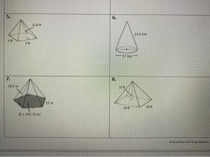 Sed 100 Name Unit 11 Volume Surface Area Date Chegg Com