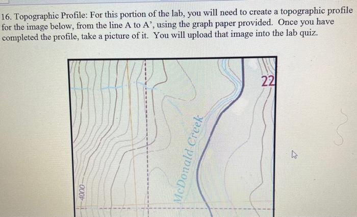 Solved Lab Exercise Part A - Topographic Map Skills Use | Chegg.com