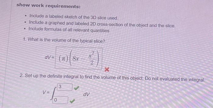 Consider the shaded region shown bellow, bounded by | Chegg.com