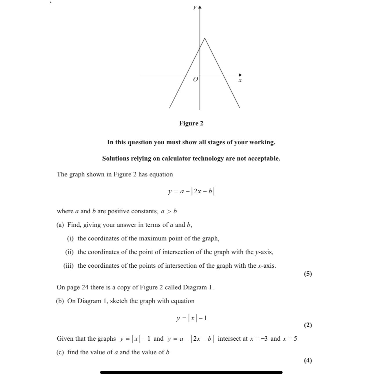 Solved In This Question You Must Show All Stages Of Your | Chegg.com