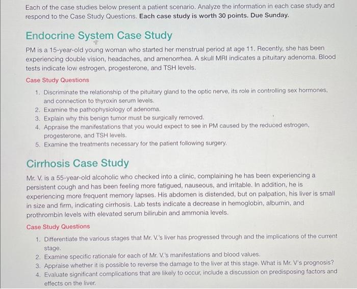 All Levels Case Analysis Labs