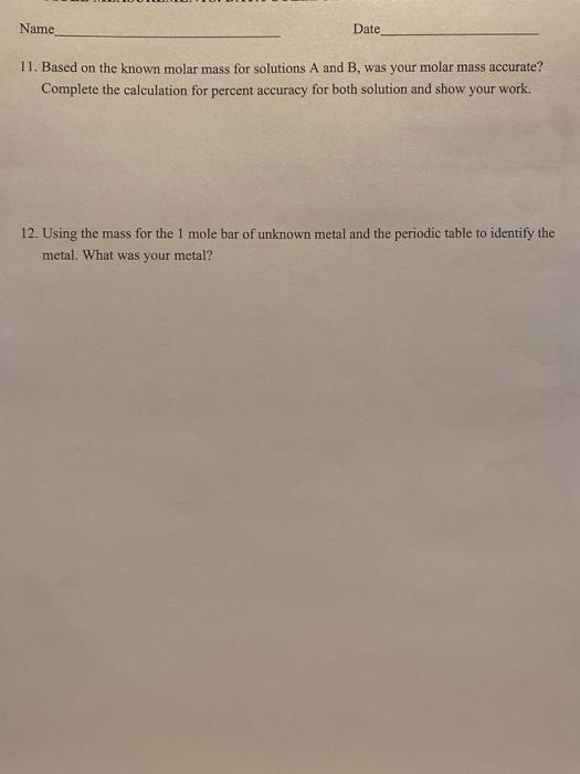 Solved 4. Using the data in Table 2, show your work for the | Chegg.com