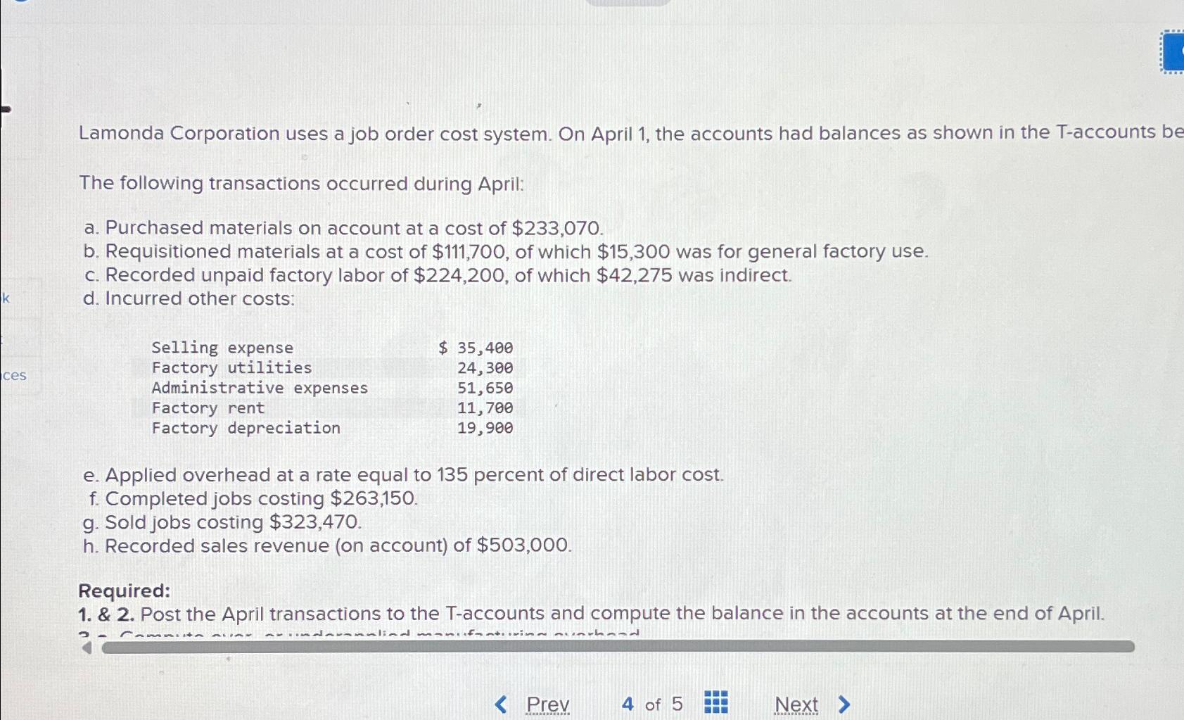 solved-lamonda-corporation-uses-a-job-order-cost-system-on-chegg