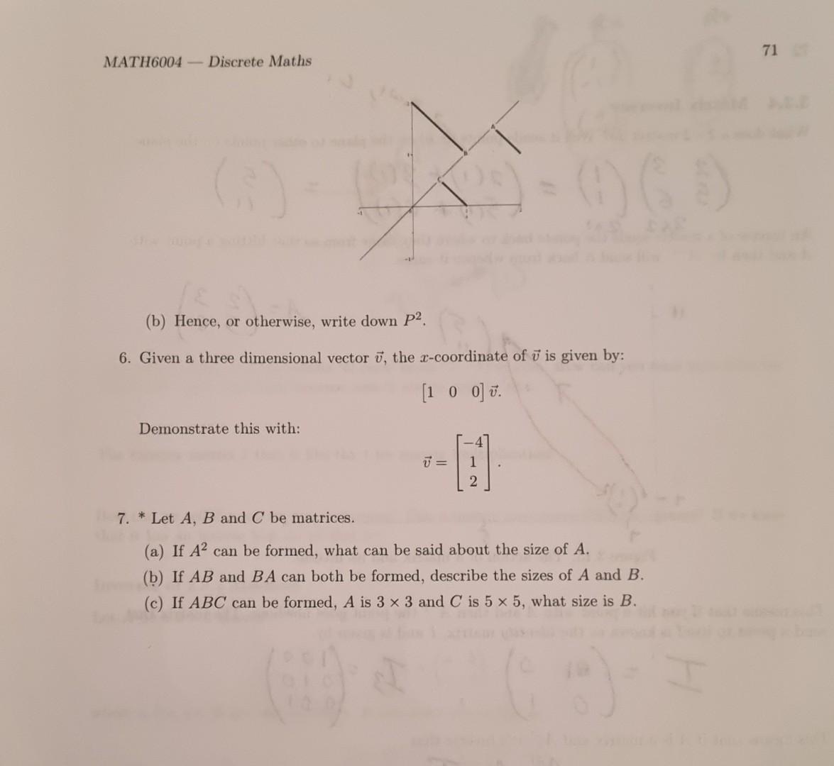 Solved 2. For the matrices | Chegg.com