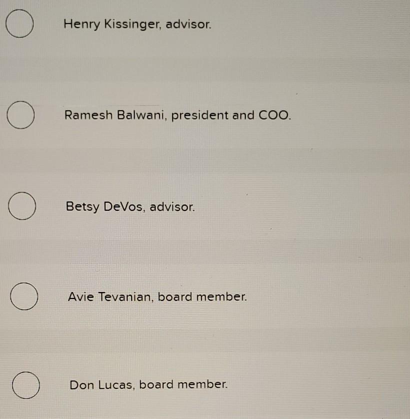 Solved Problem-solving Application Case- Blood, Brilliance, | Chegg.com