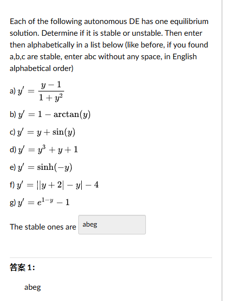 Stable Abc Solved a,b,c are stable, enter abc without any space, in | Chegg.com