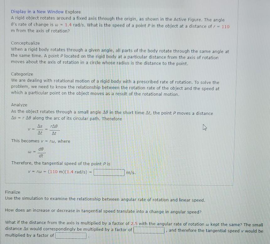 Solved Display in a New Window Explore A rigid object | Chegg.com