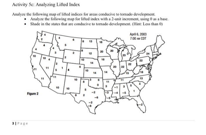 Solved Activity 5c: Analyzing Lifted Index Analyze The 