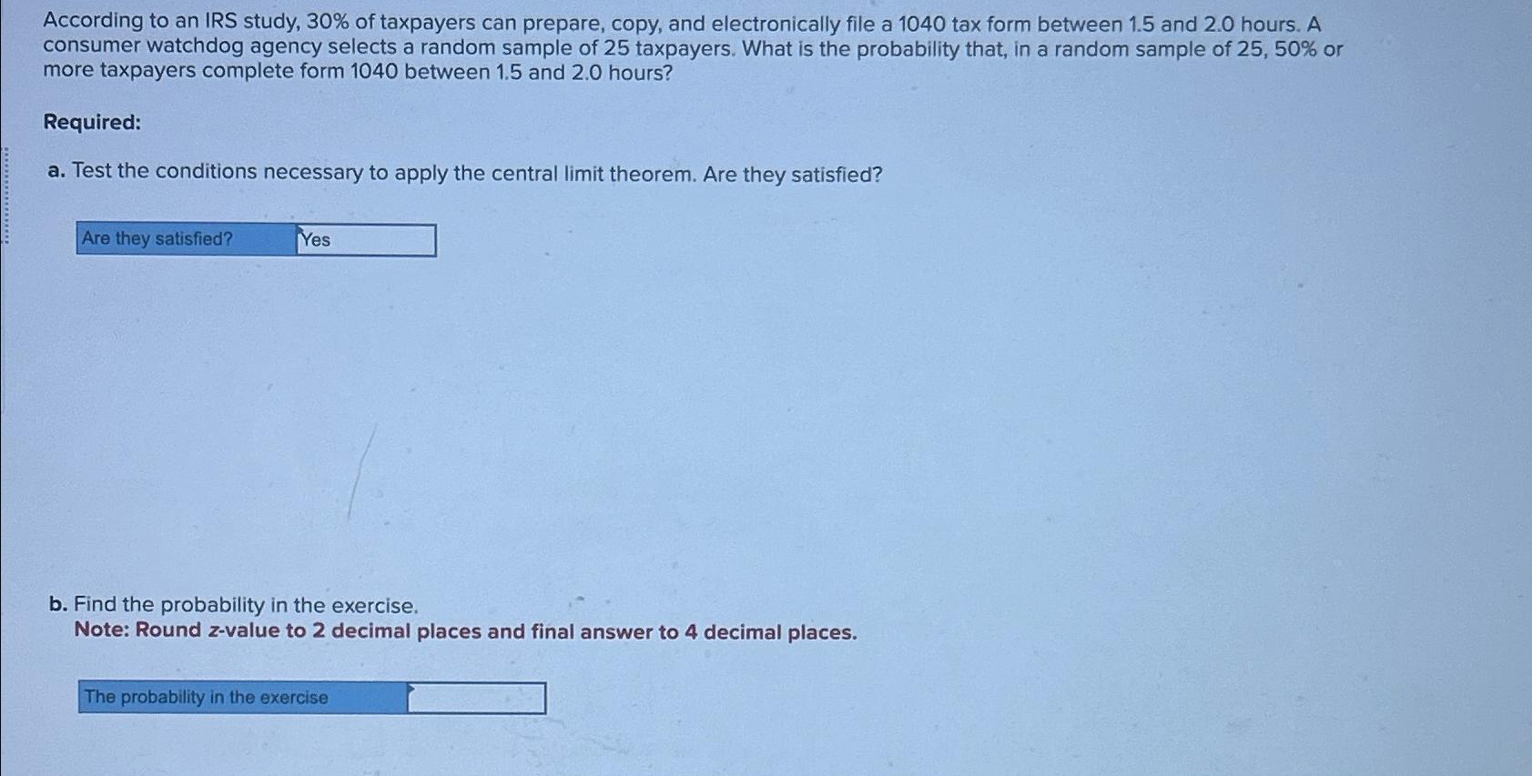solved-according-to-an-irs-study-30-of-taxpayers-can-chegg