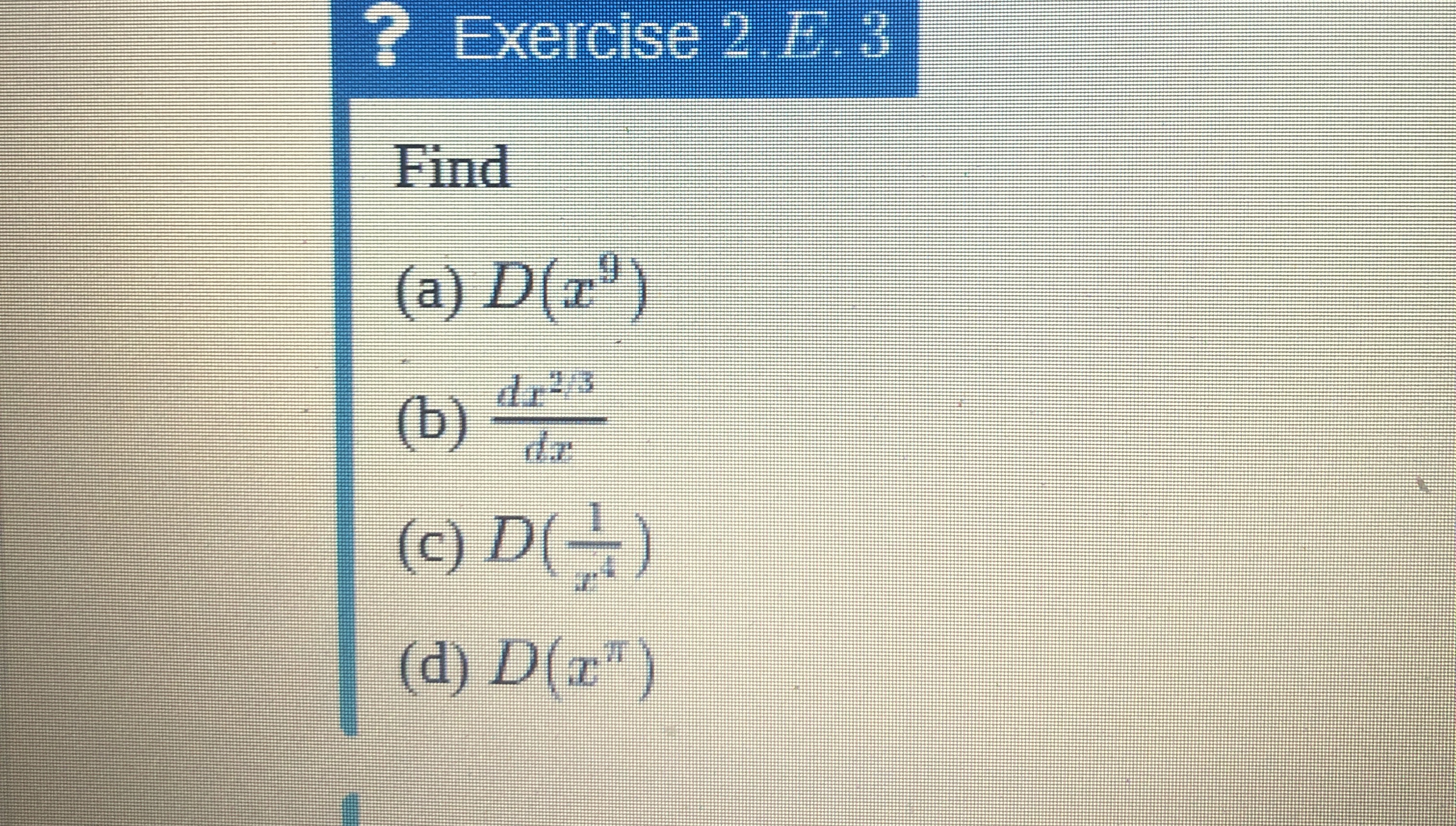 Solved Exercise 2. | Chegg.com