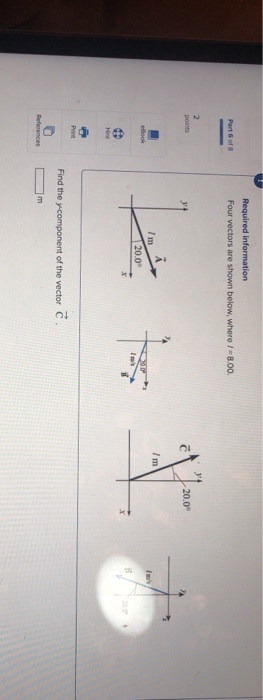 Solved Required Information Four Vectors Are Shown Below, | Chegg.com