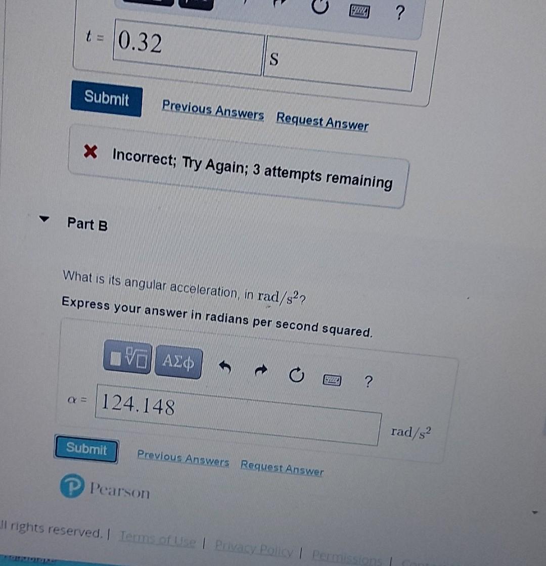 Solved A computer disk drive is turned on starting from rest