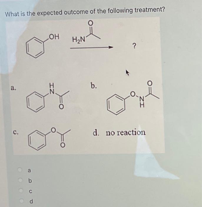 Solved What is the expected outcome of the following | Chegg.com