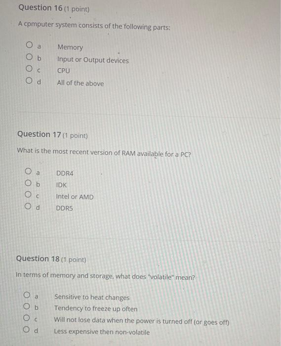 Solved Question 10 (4 points) Order the following steps to | Chegg.com