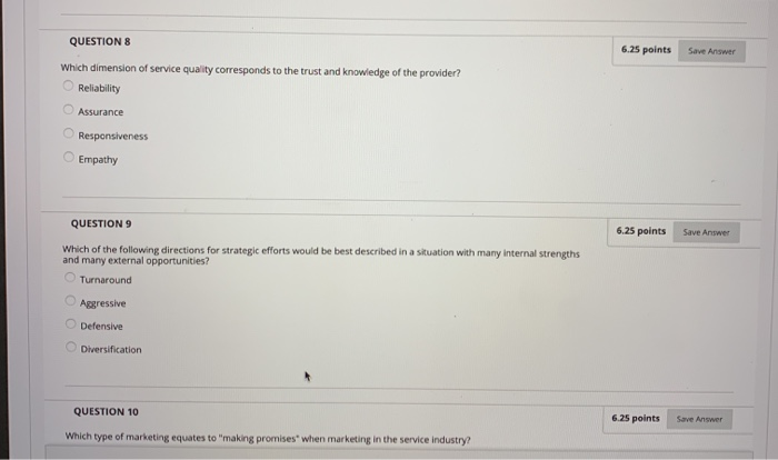 Solved QUESTION 8 6.25 points Save Answer Which dimension of | Chegg.com