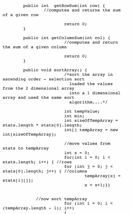 Solved Submit the following: List of source code with | Chegg.com