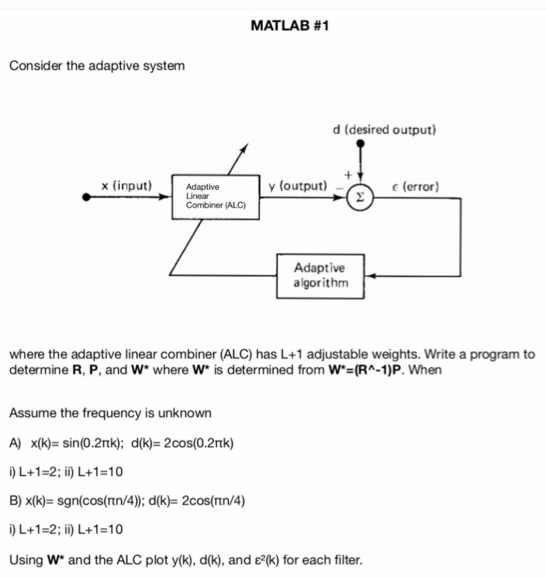 Solved PLEASE WRITE A MATLAB CODE FOR THE FOLLOWING QUESTION | Chegg.com