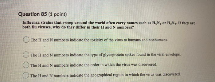 Solved Question 19 (1 point) Which statement is NOT true | Chegg.com