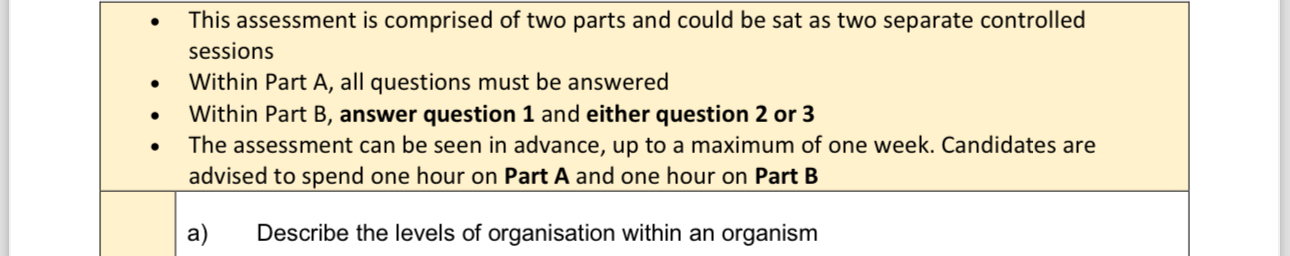 Solved This assessment is comprised of two parts and could | Chegg.com