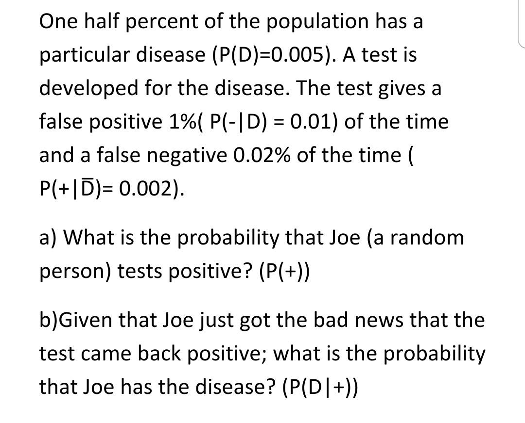 solved-one-half-percent-of-the-population-has-a-particular-chegg