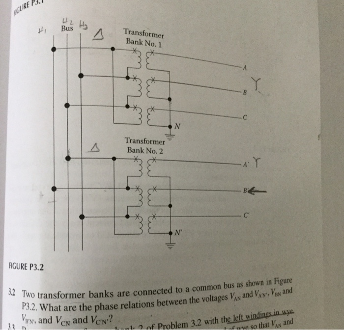 Solved 3.2 Two Transformer Banks Are Connected To A Common | Chegg.com